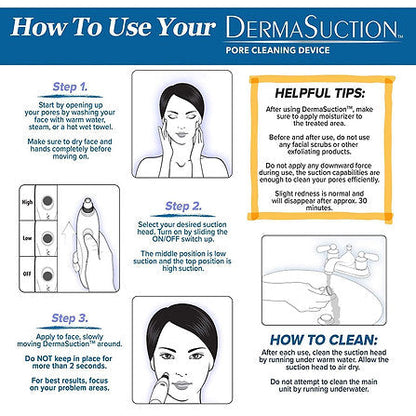 DermaSuction Blackhead & Dirt Remover
