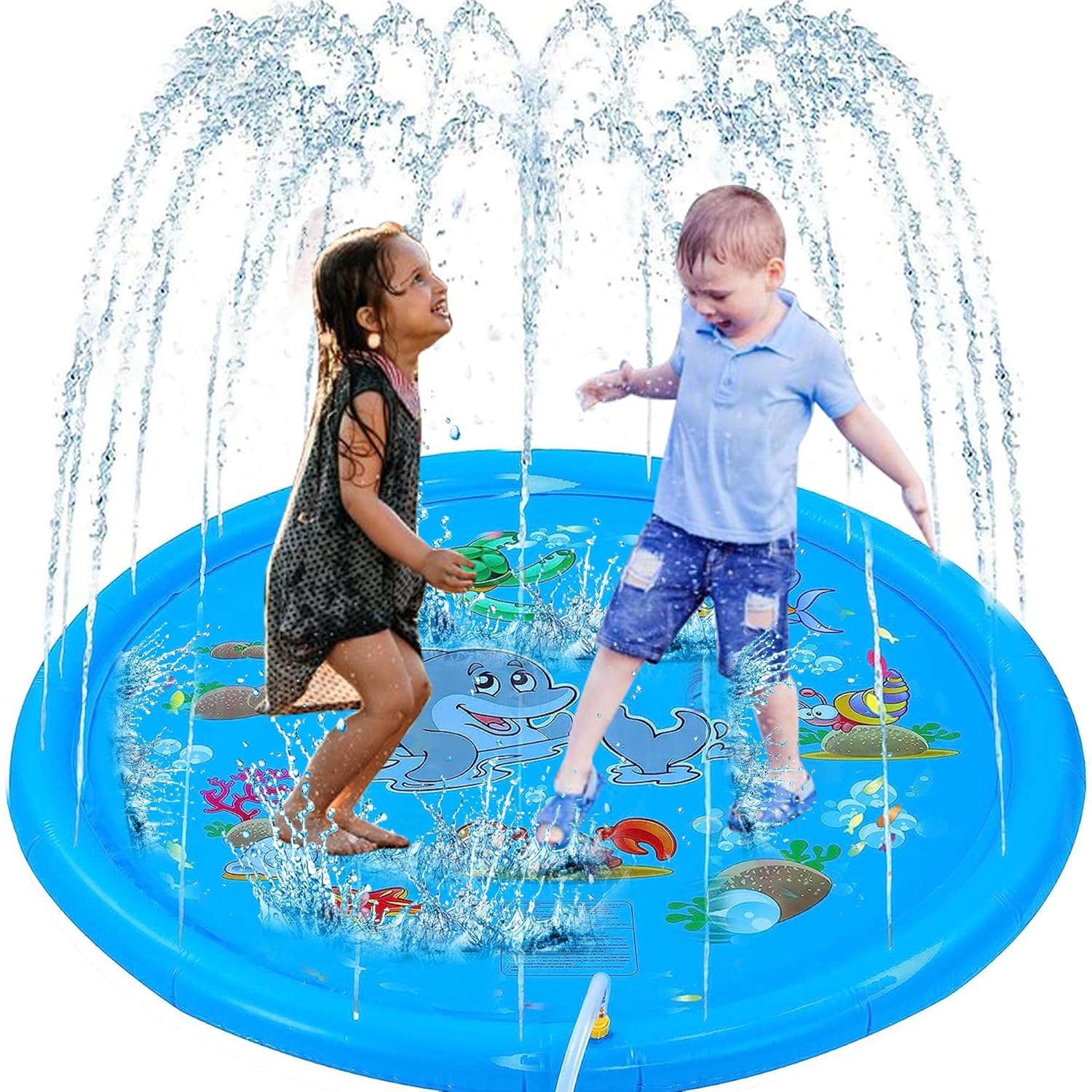 Kids Water Sprinkler Pool Pad - Toodle O Clock