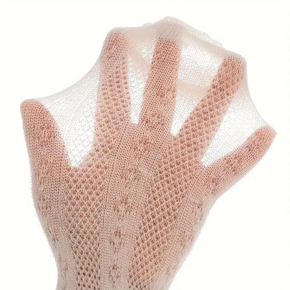 Girls Soft Breathable Mesh Leggings for Summer!