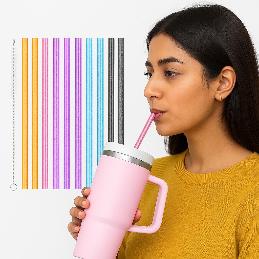Multipurpose Straw Toppers