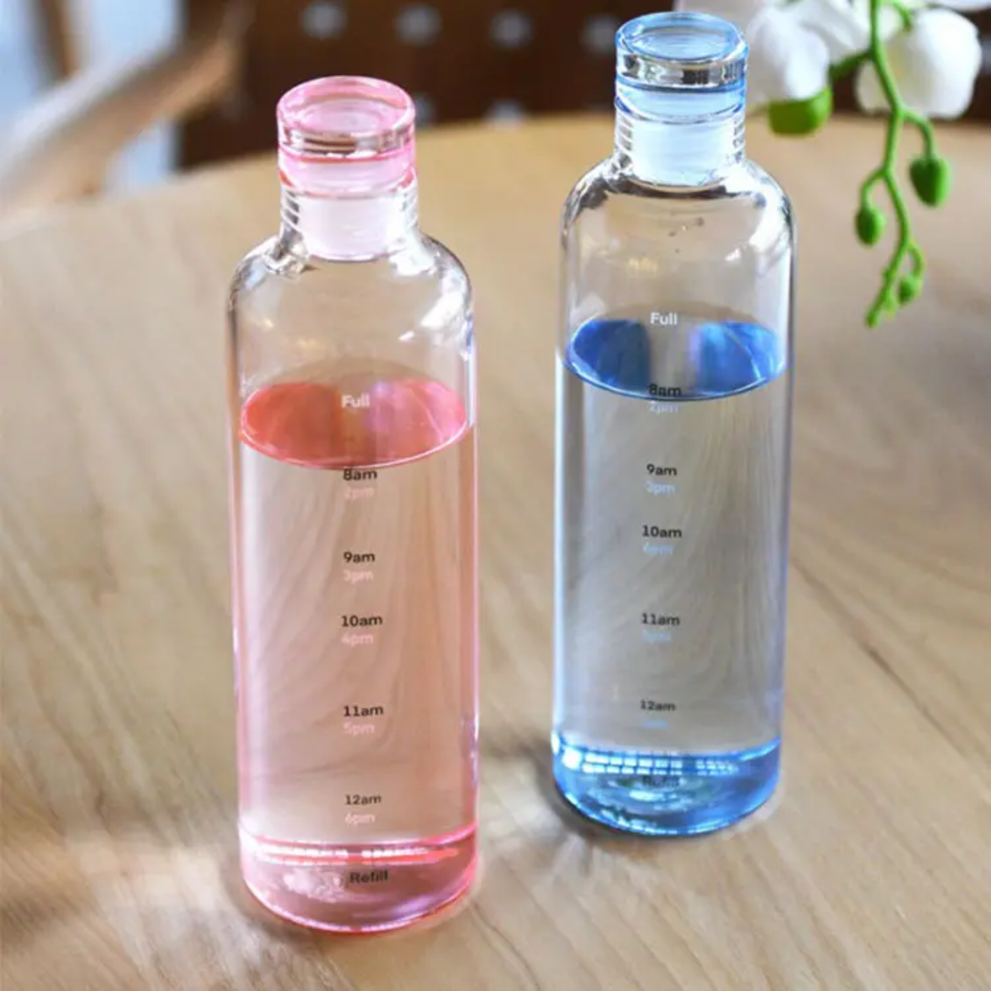 500ml Glass Time Marked Bottle