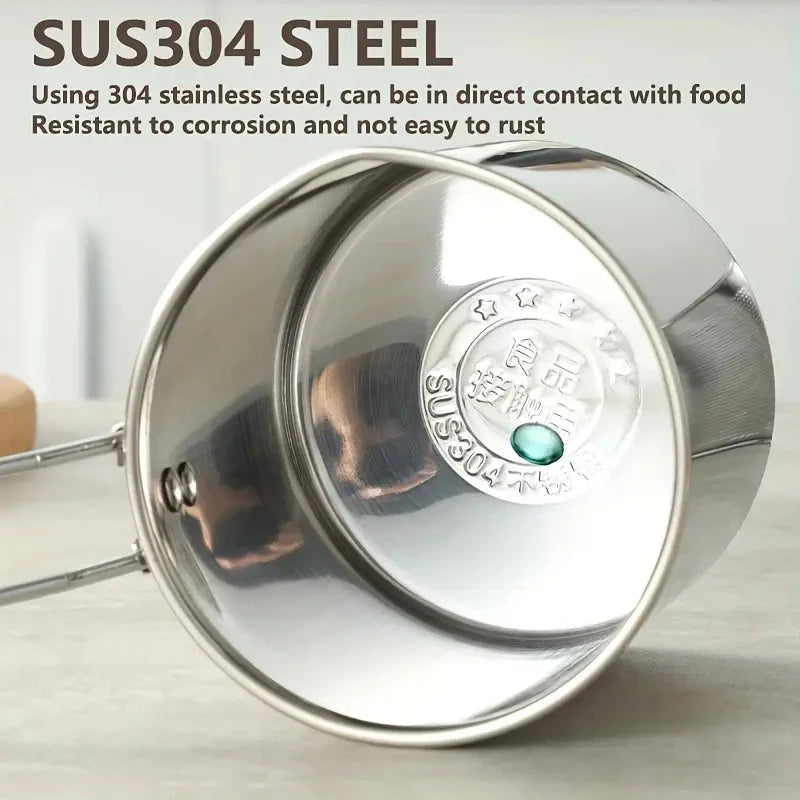 2-in-1 Stainless Steel Deep Fryer