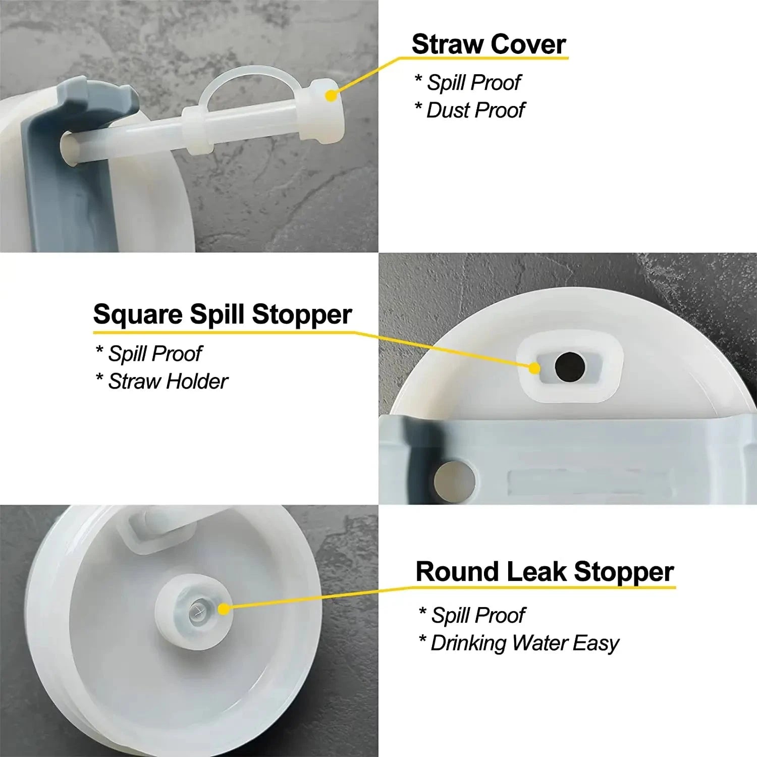 40oz Tumbler Leak-proofing Accessories